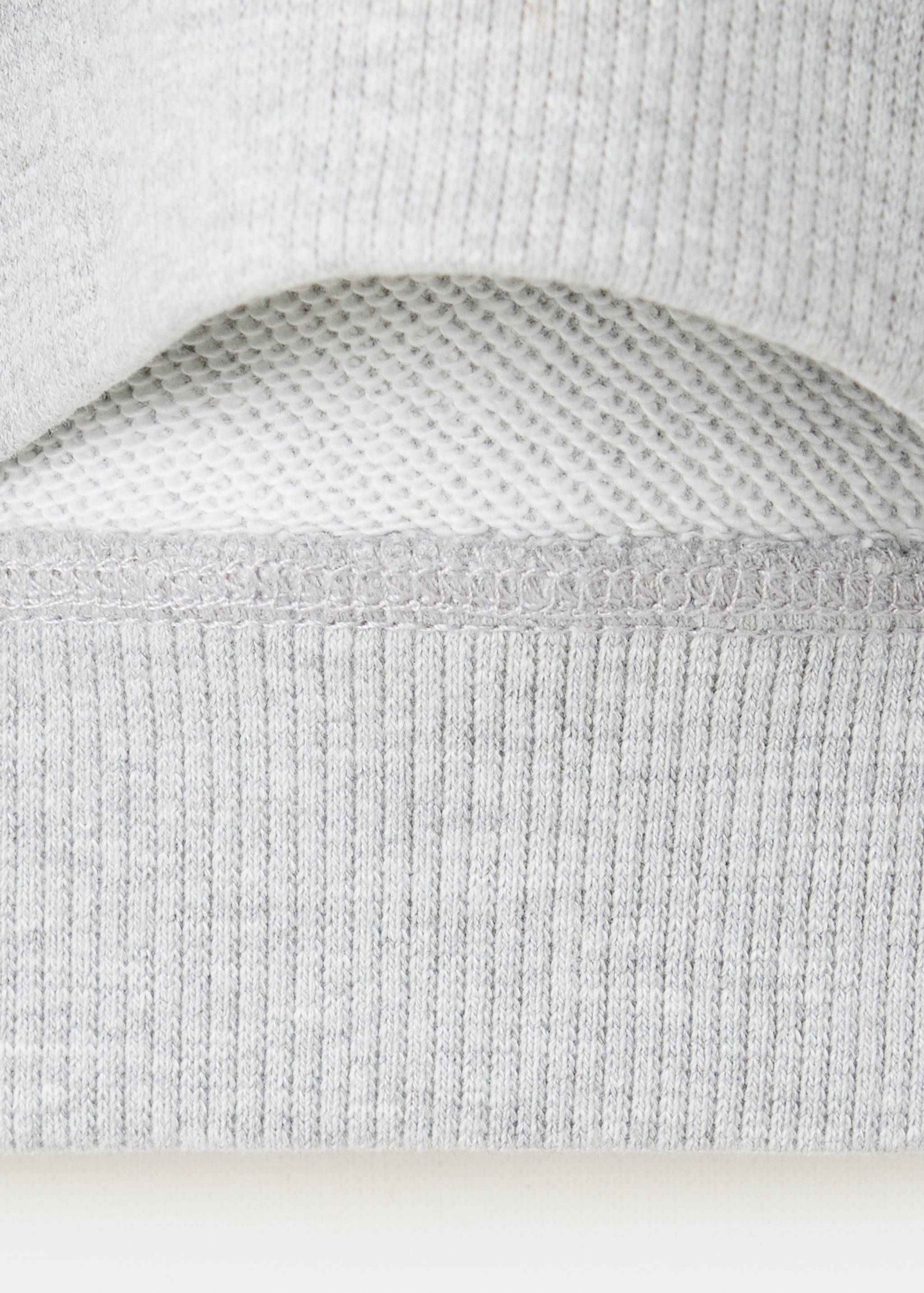 Cotton sweatshirt with phrases - Details of the article 0