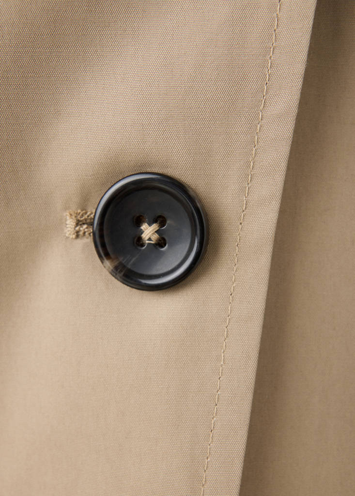 Short trench coat — Beige