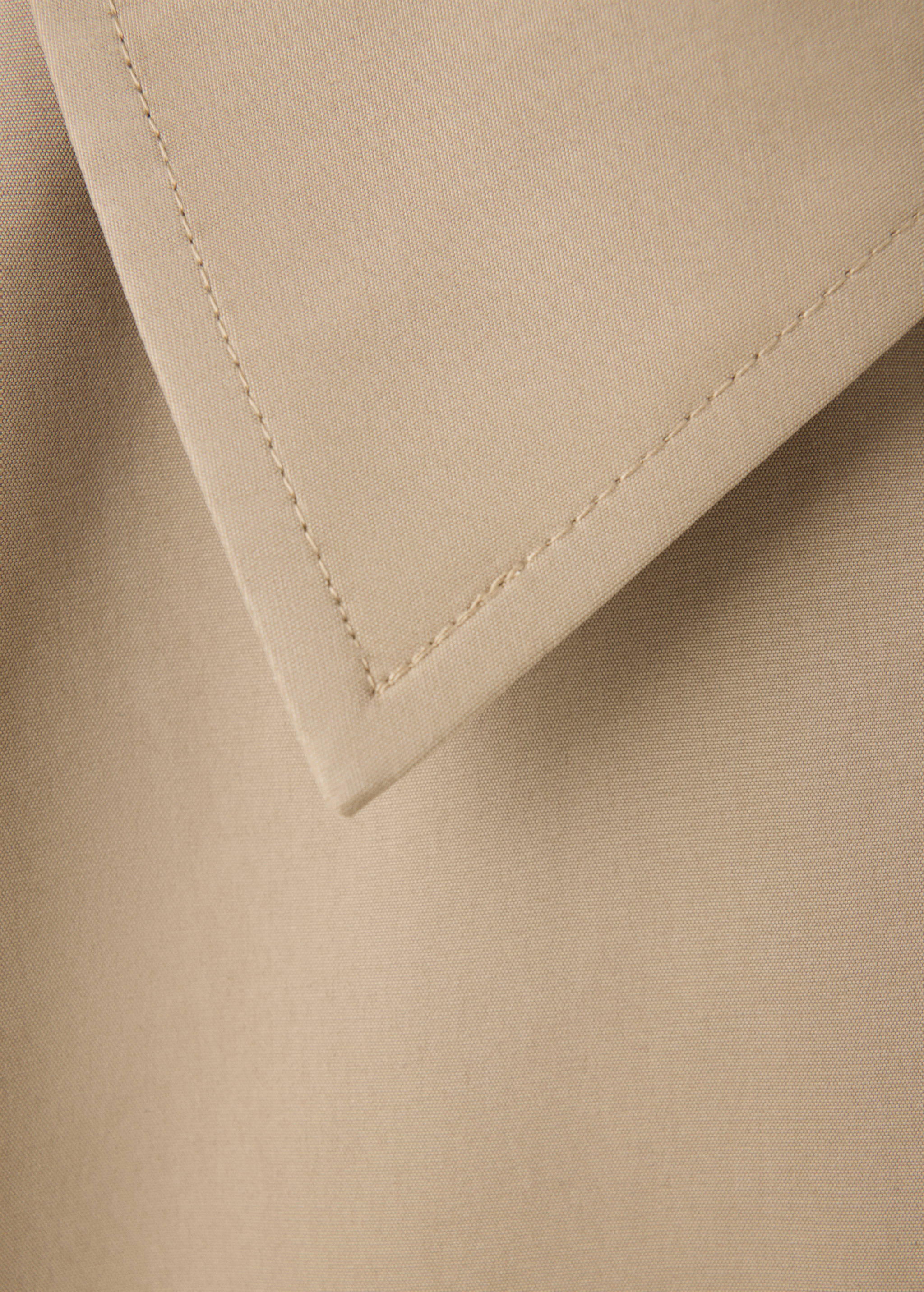 Trench court croisé - Détail de l'article 0