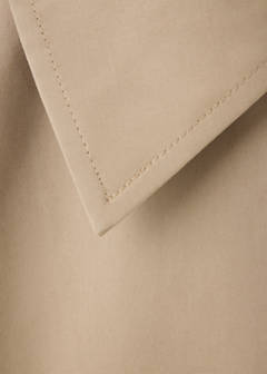Short trench coat — Beige 7