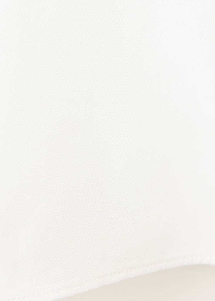 Straight lyocell shirt — Off White