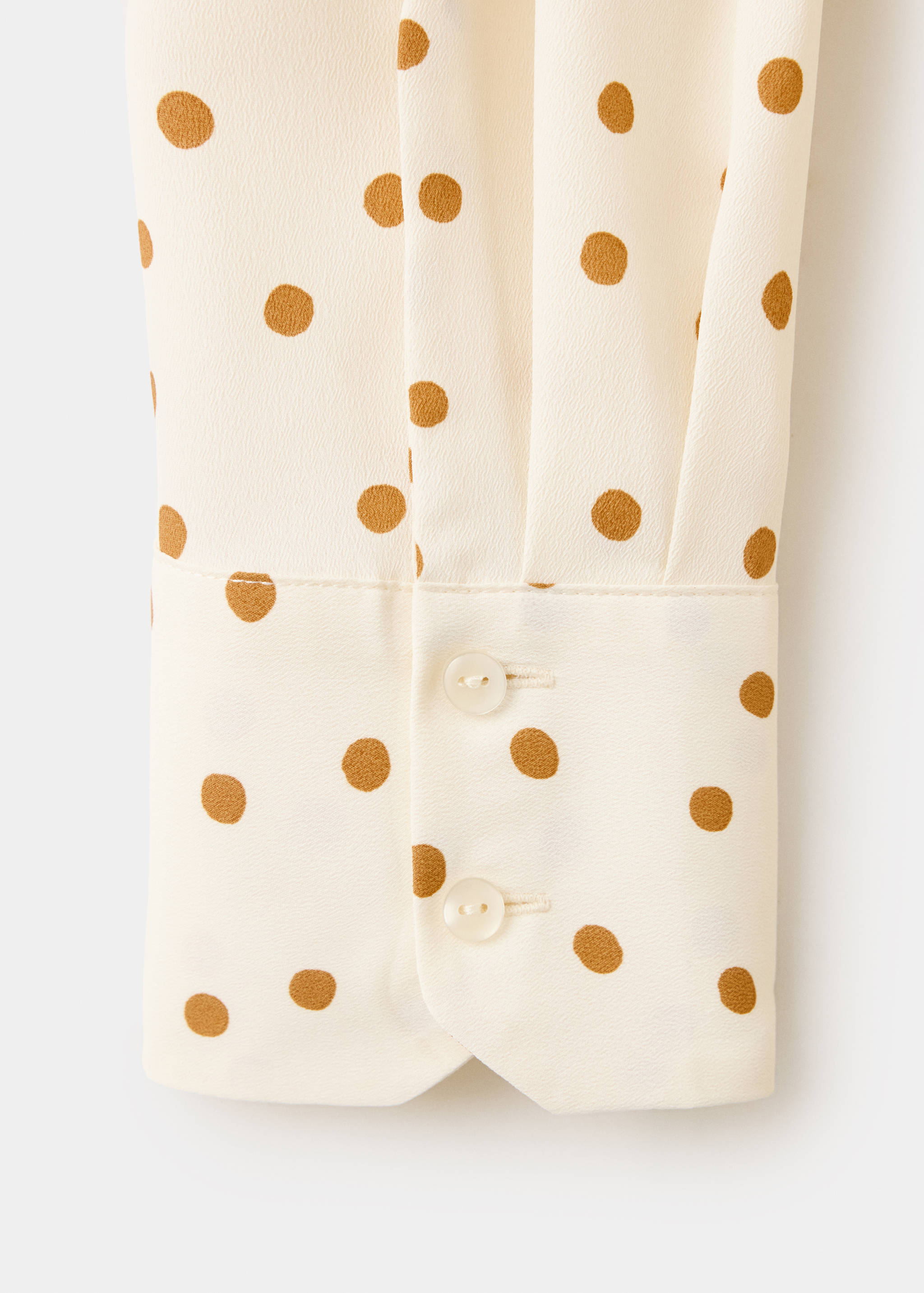 Camisa reta estampada - Pormenor do artigo 0