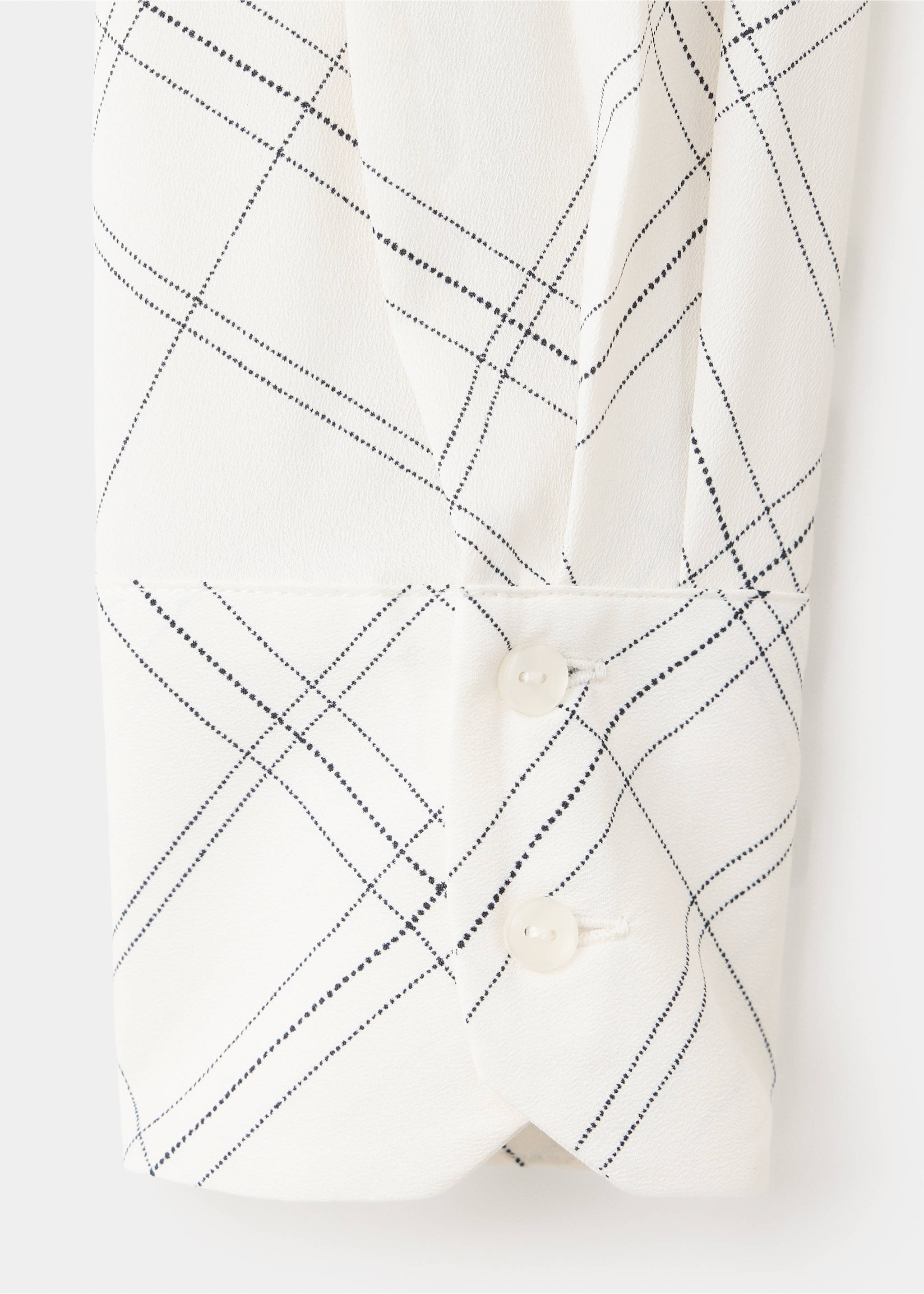 Shirt basic - Details of the article 0, Ecru. Ref: 37024071-00.