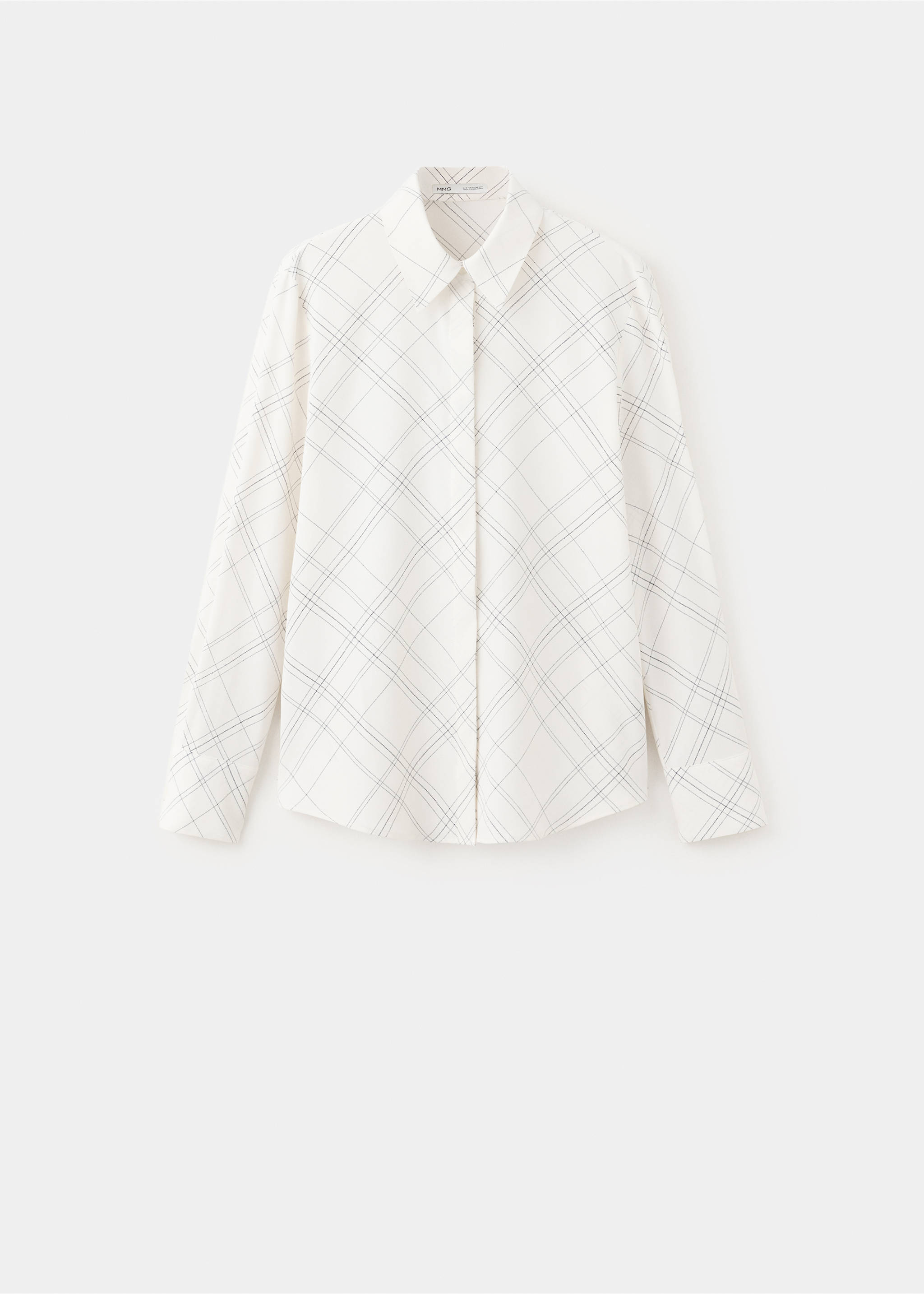 Shirt basic - Article without model, Ecru. Ref: 37024071-00.
