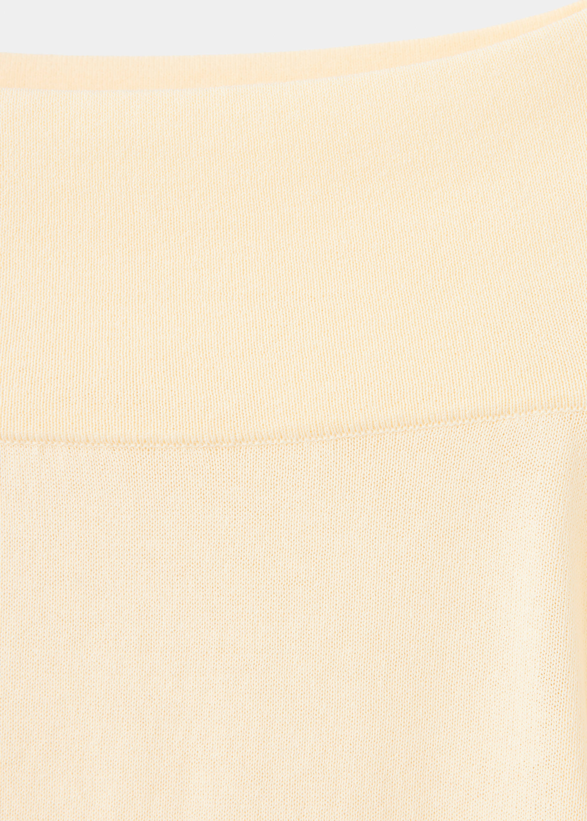 Off-the-shoulder knitted sweater - Details of the article 8