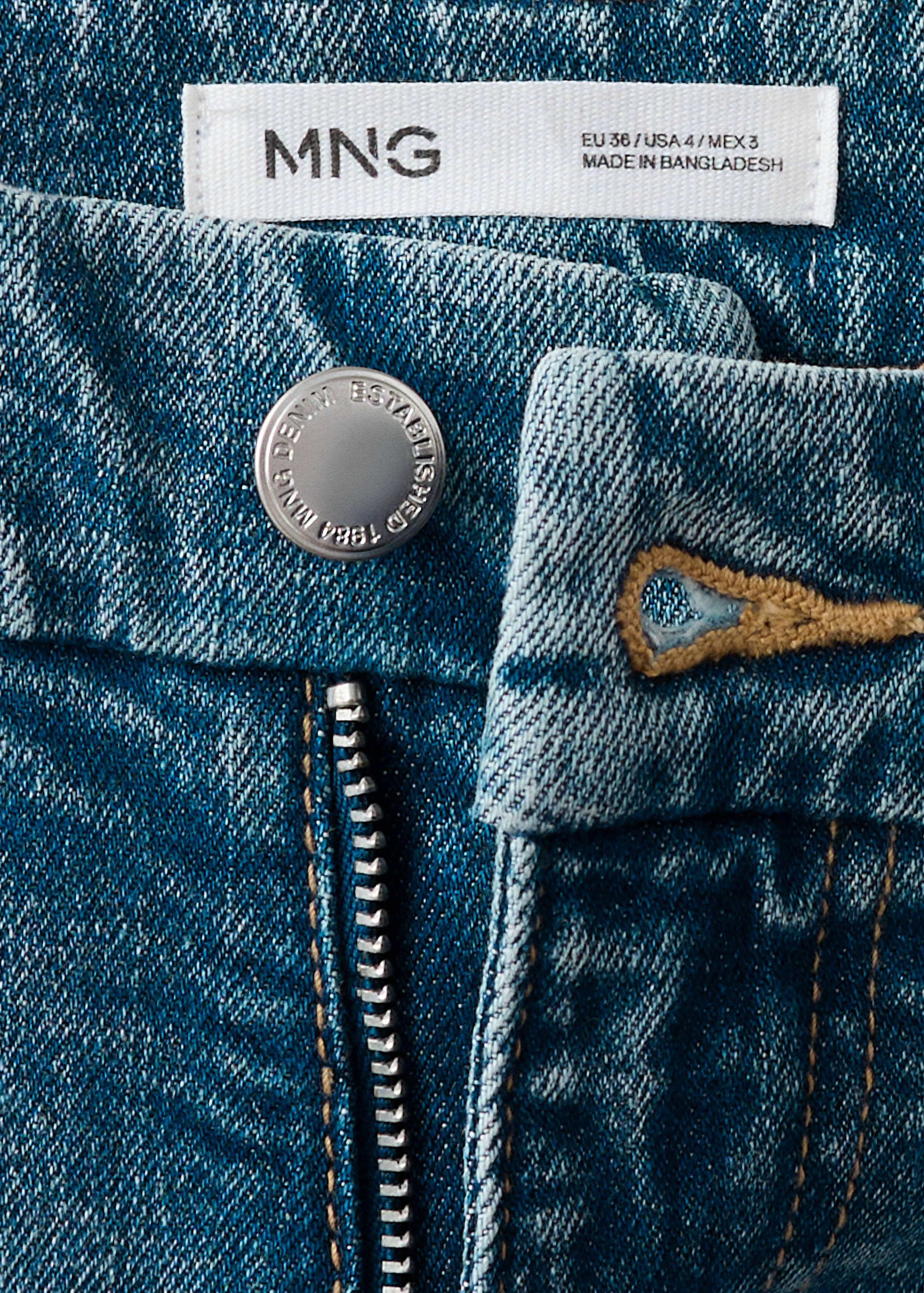 High waist flare jeans - Details of the article 8