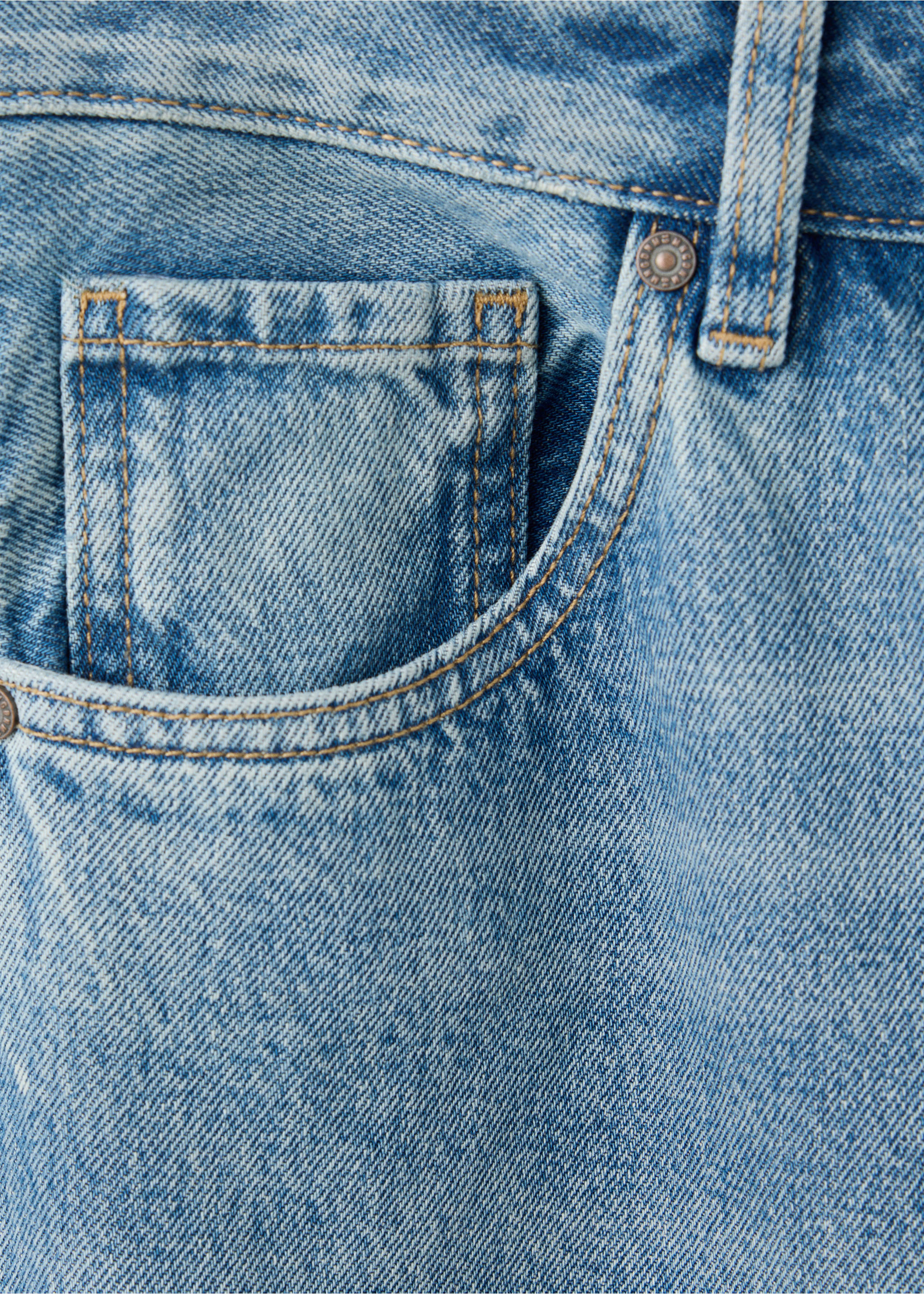 Jean Miami droit taille normale - Détail de l'article 8, Bleu moyen. Ref: 37024079-00.