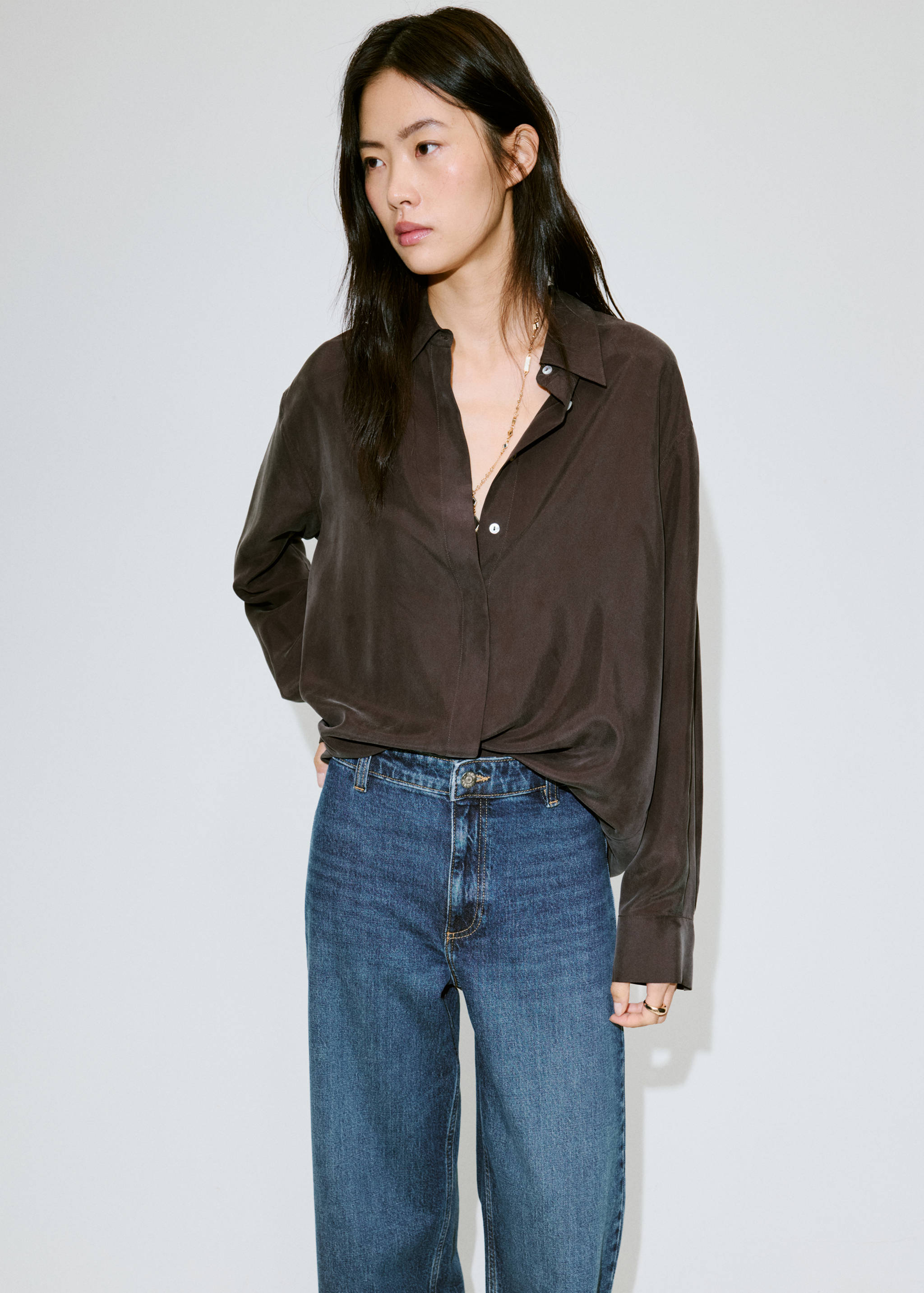 Jeans Catherin culotte tiro alto - Detalle del artículo 4