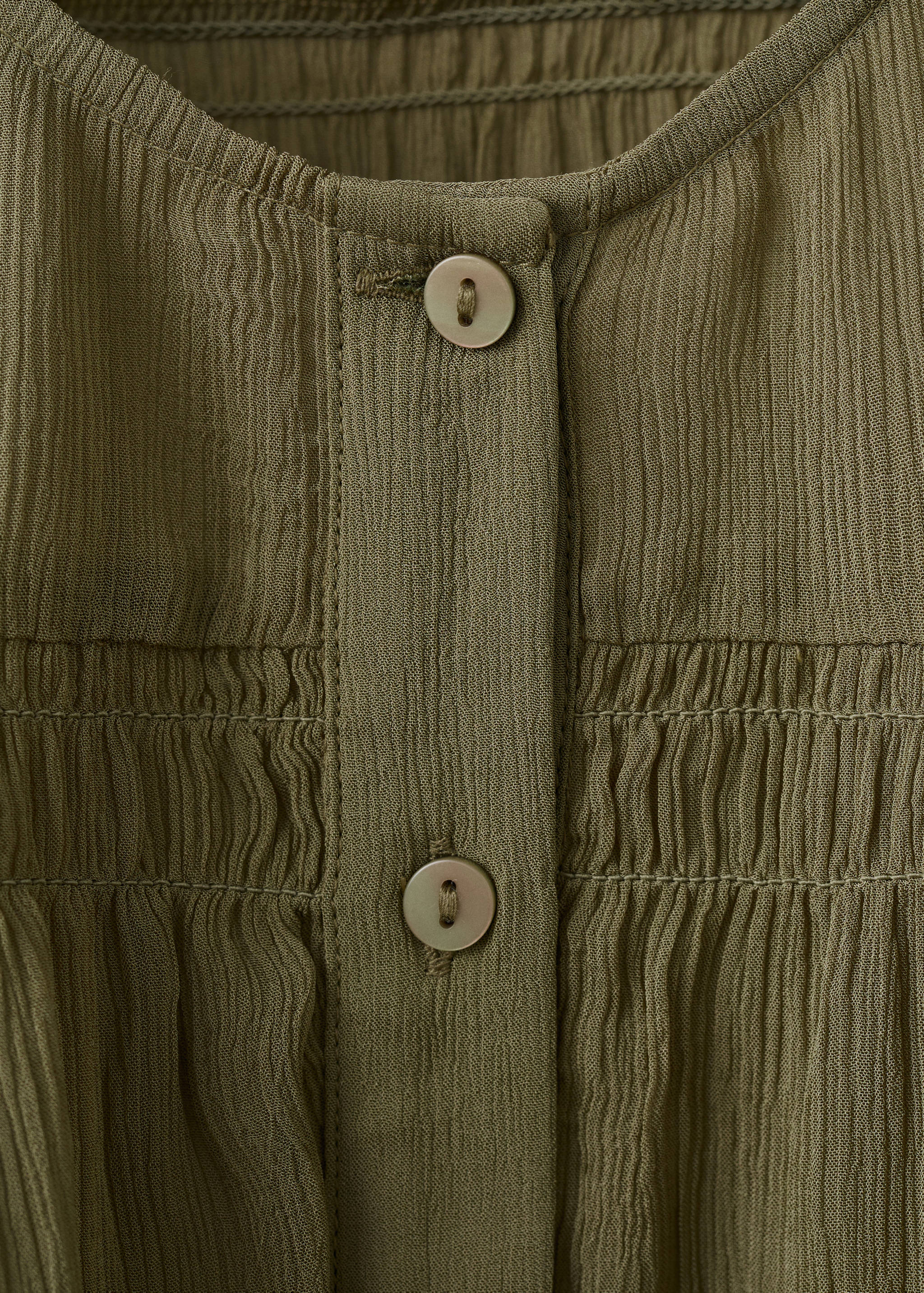 Ruffle blouse lace details - Details of the article 0