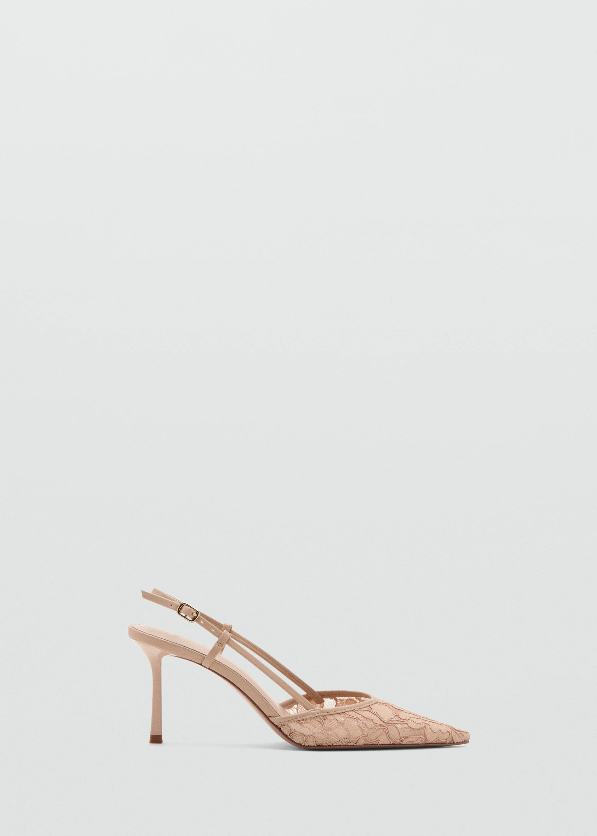 Embroidered pointed-toe shoe - Article without model