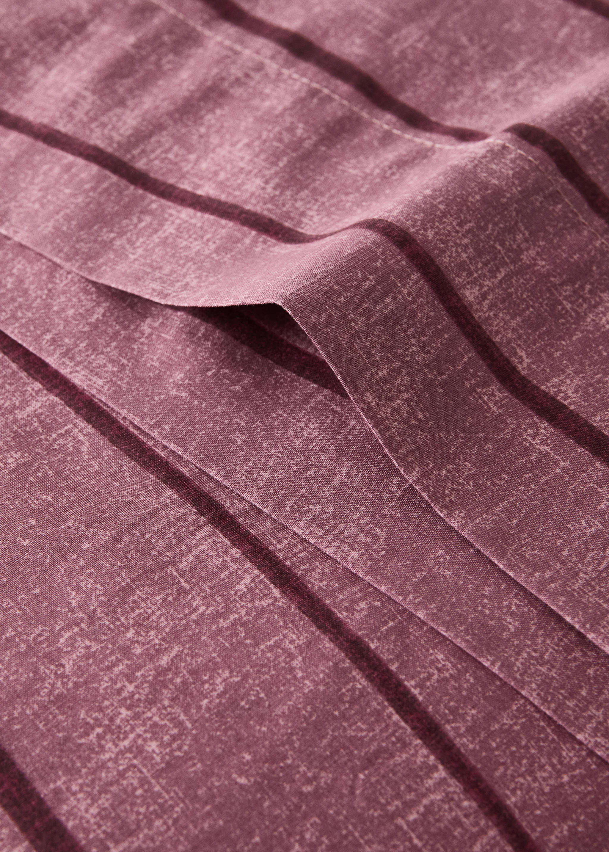 Kopfkissenbezug aus 100 % Baumwolle, gestreift, 45 x 110 cm - Detail des Artikels 1