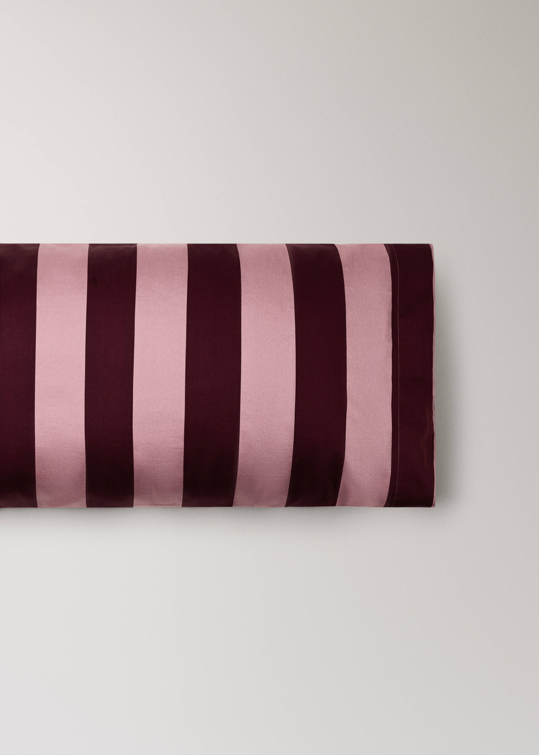 Wide watercolour stripe pillowcase 50x75 cm - Article without model
