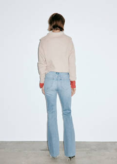 Fiona flared mid-rise jeans — Medium Blue 3