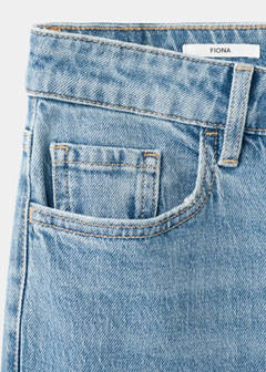 Fiona flared mid-rise jeans — Medium Blue 8