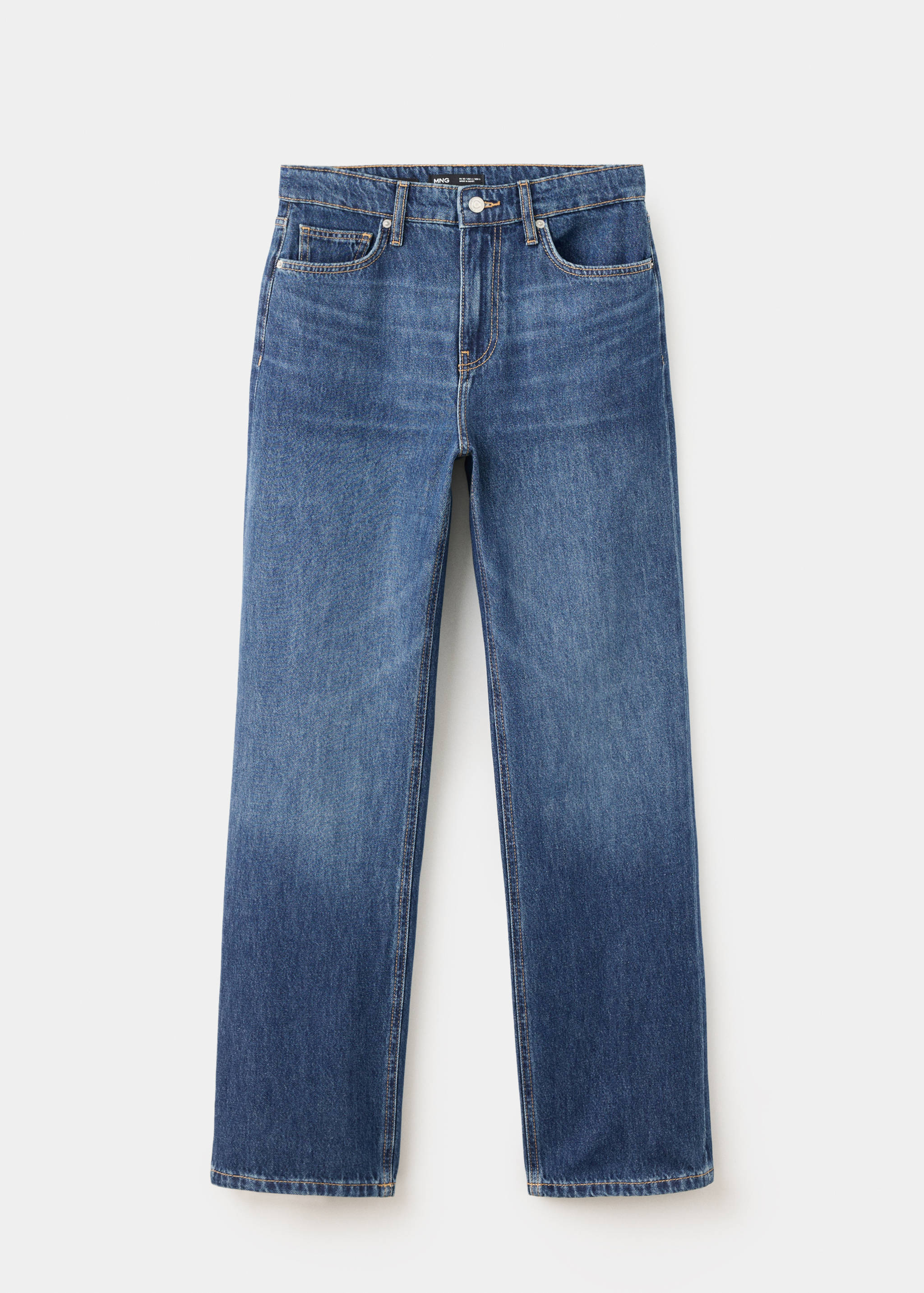 Matilda high-rise straight jeans - Article without model
