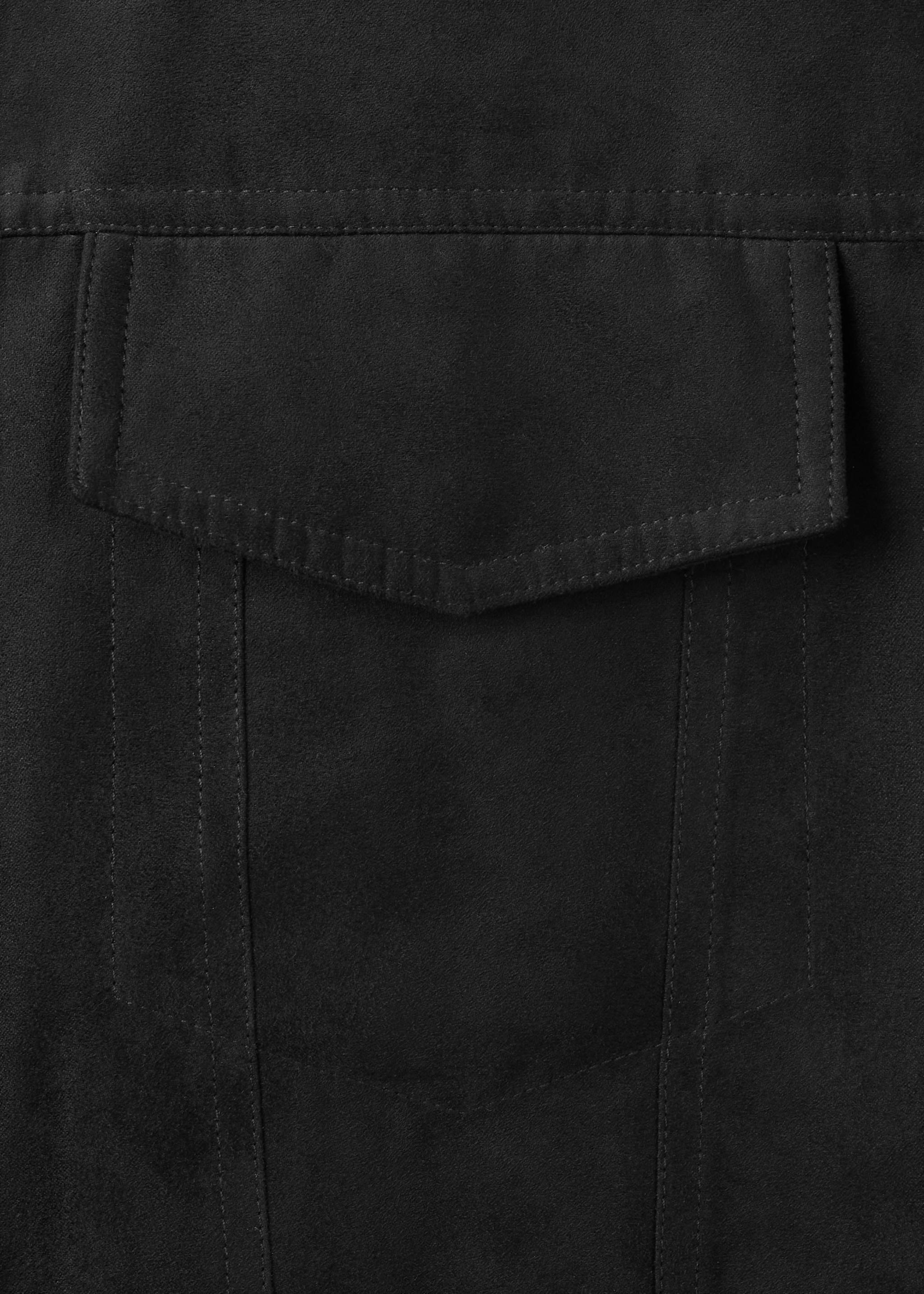 Veste en jean col à revers chemise - Détail de l'article 0