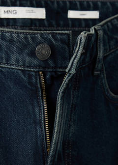Sammy cropped carrot fit jeans — Deep Dark Blue 7