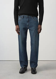 Light wash Moby relaxed fit jeans — Dark Blue 1
