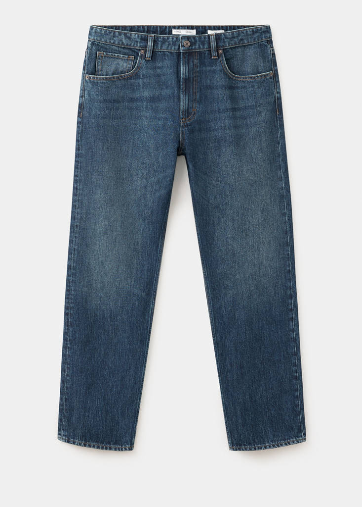 Light wash Moby relaxed fit jeans — Dark Blue