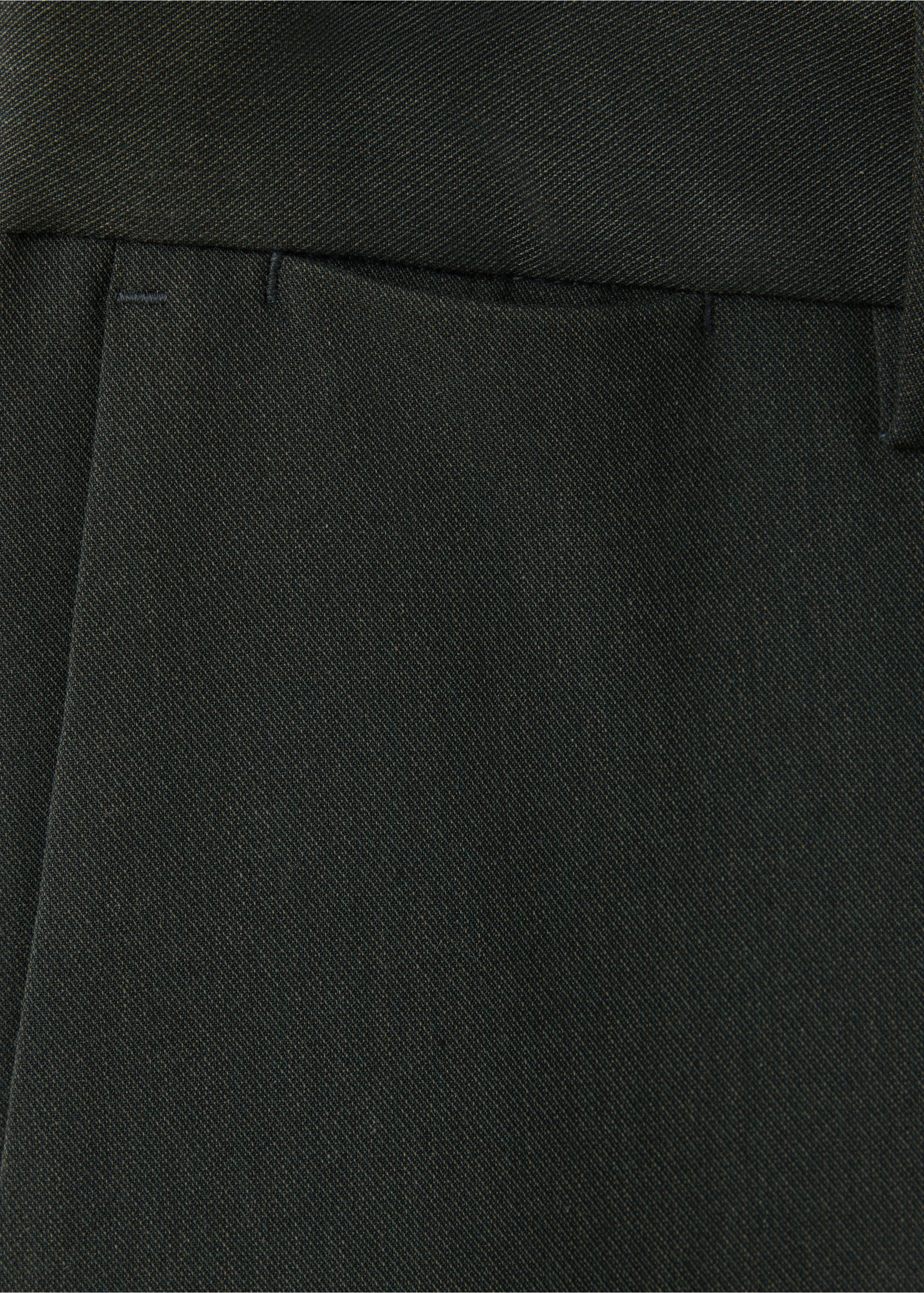Bologna cropped slim-fit trousers - Details of the article 0, Khaki. Ref: 37024408-00.
