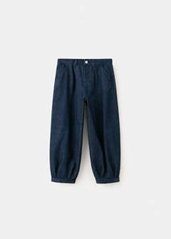Pleated baggy jeans — Open Blue 2