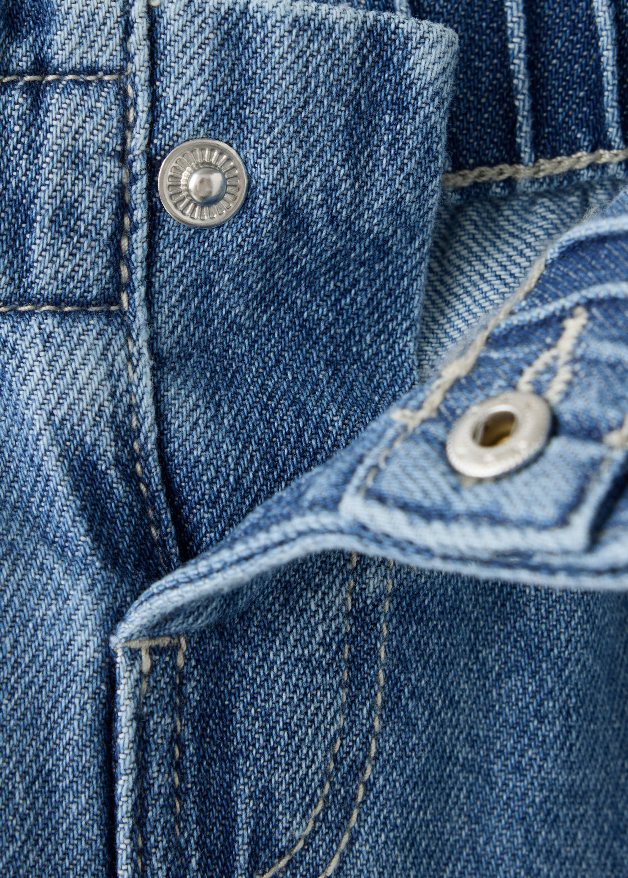 Paperbag waist jeans - Details of the article 8
