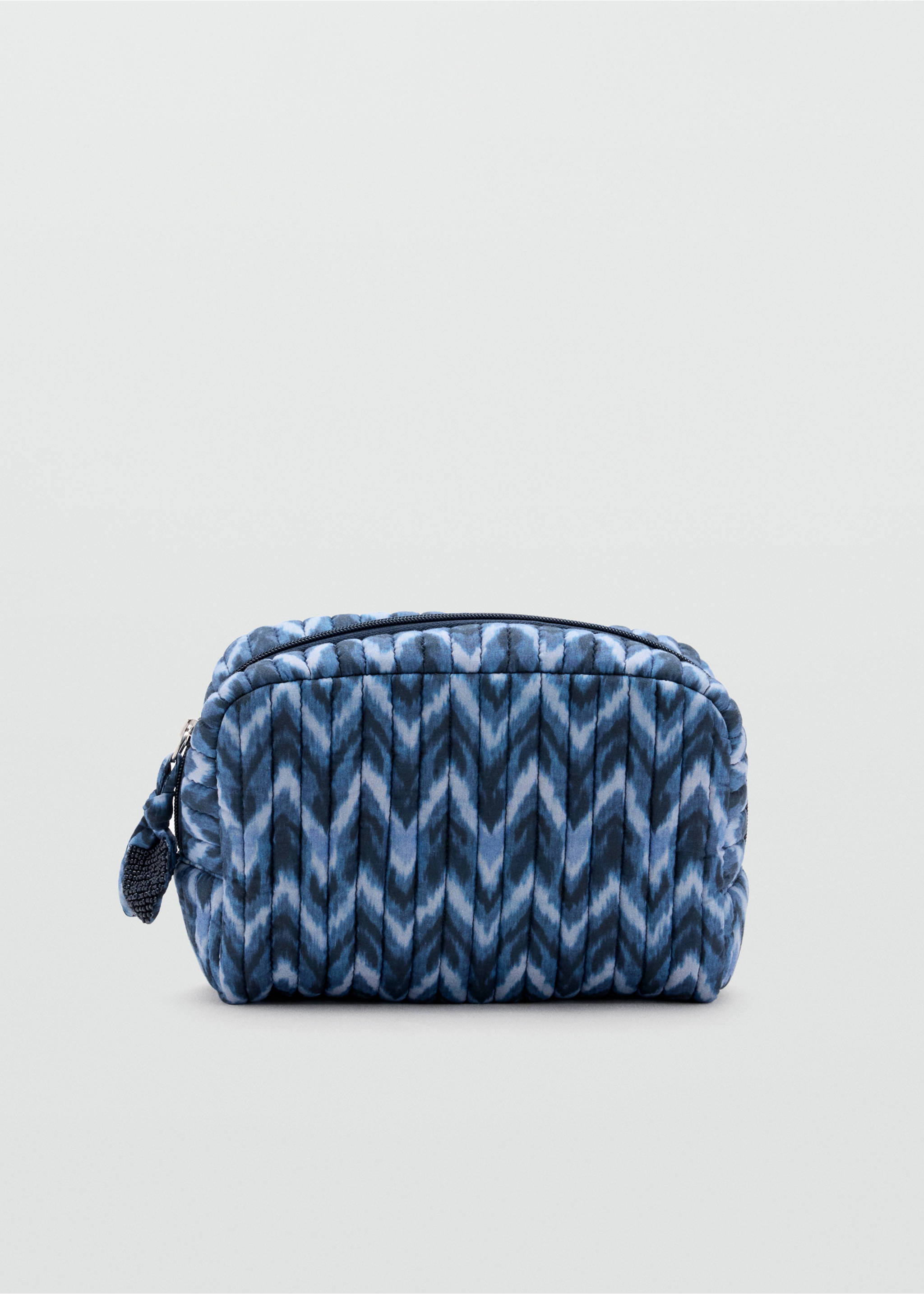 Padded tie-dye toiletries bag - Article without model, Blue. Ref: 37024413-00.