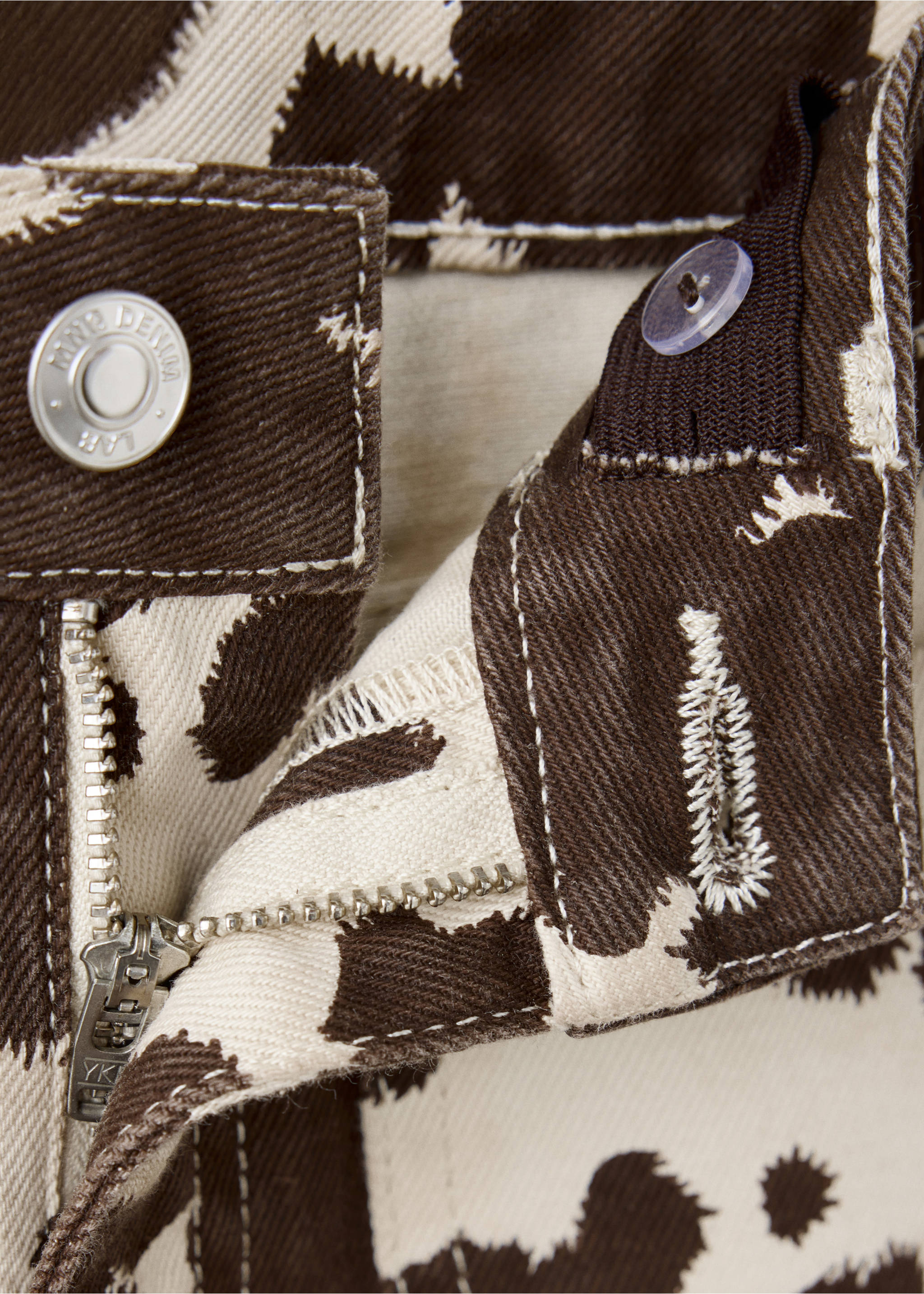 Jeans widev - Details of the article 8, Brown. Ref: 37024414-00.
