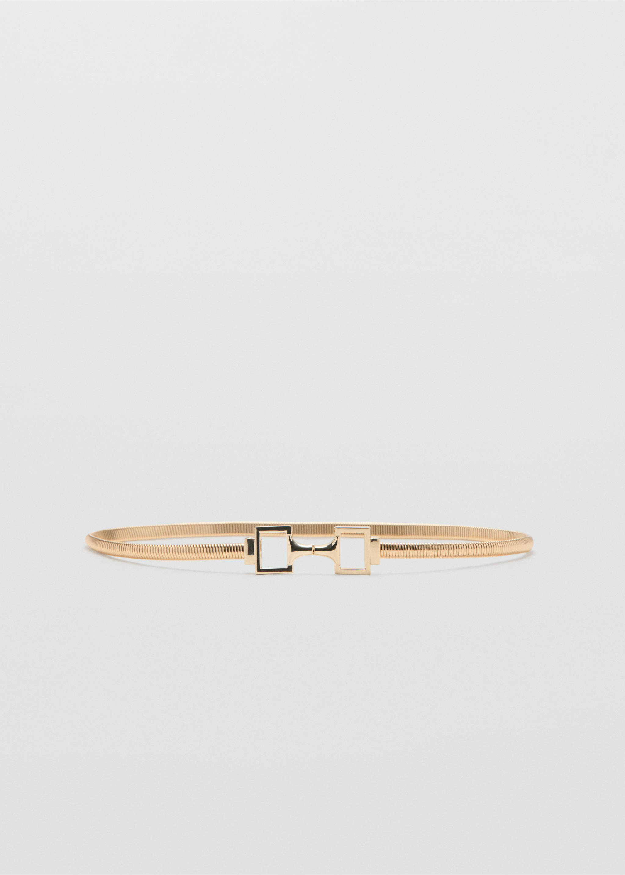 Chain belt buckle - Article without model, Gold. Ref: 37024425-00.