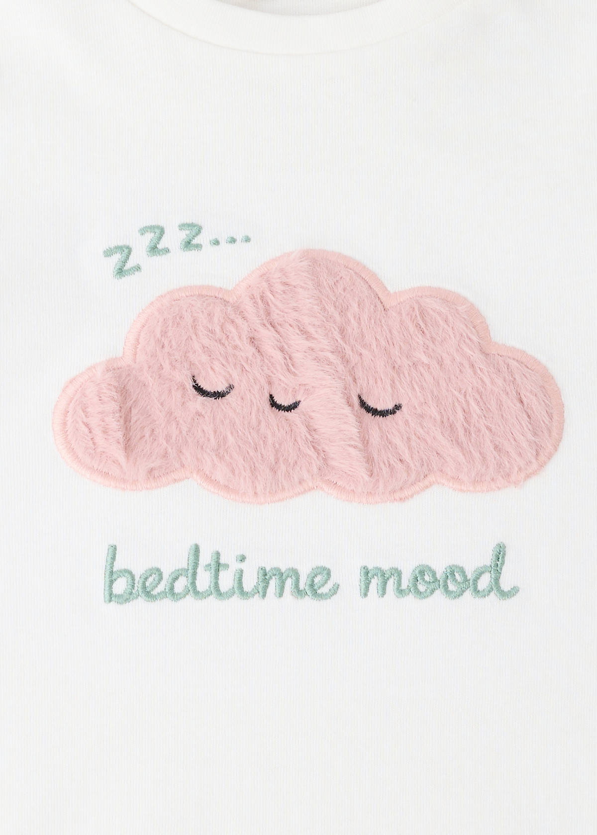 Full cloud cotton pyjama set — Off White
