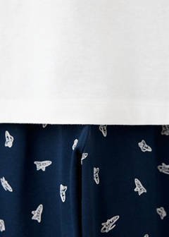 Full cotton rocket pyjama set — Off White 2
