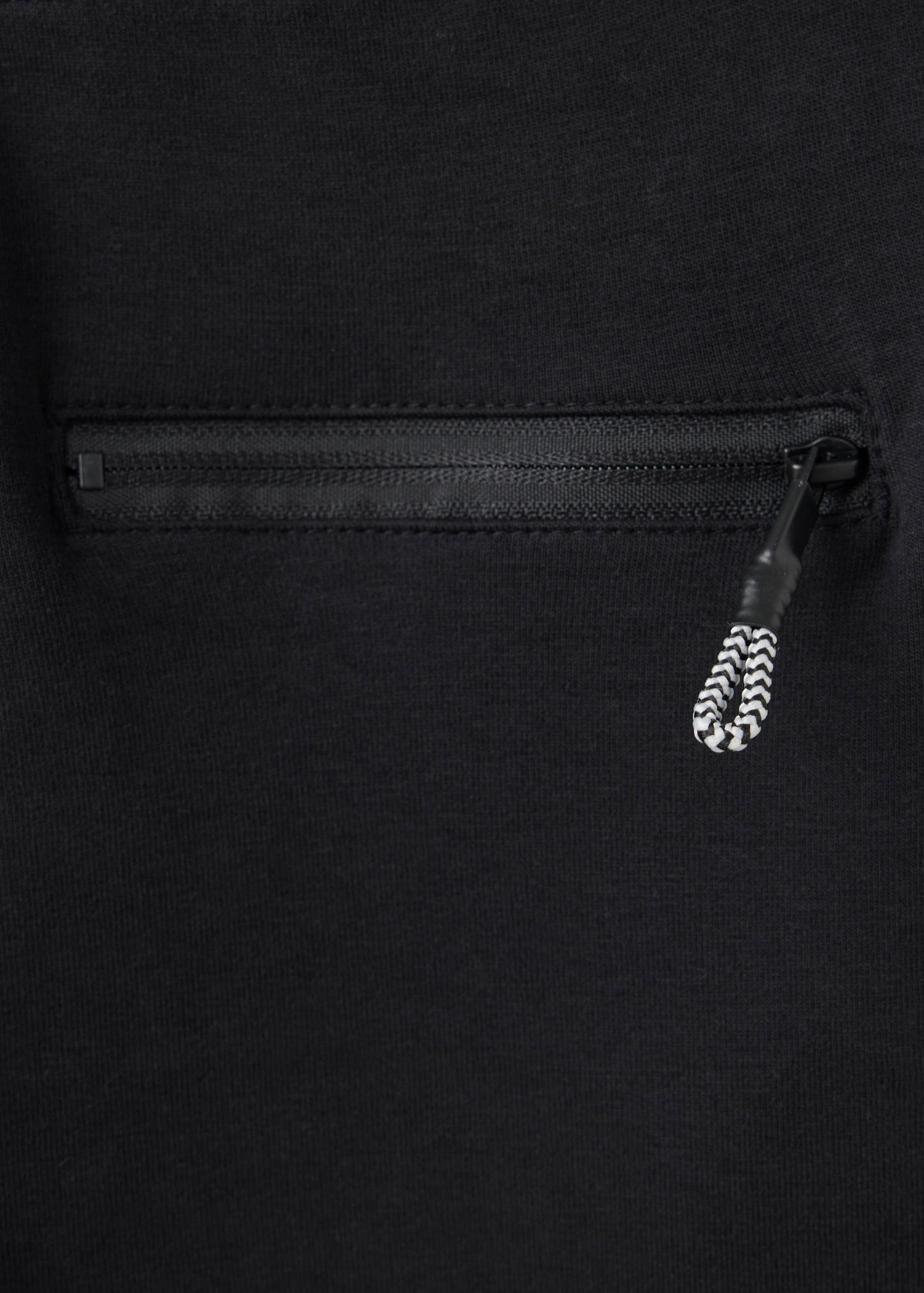 Cotton jogger-style trousers - Details of the article 0