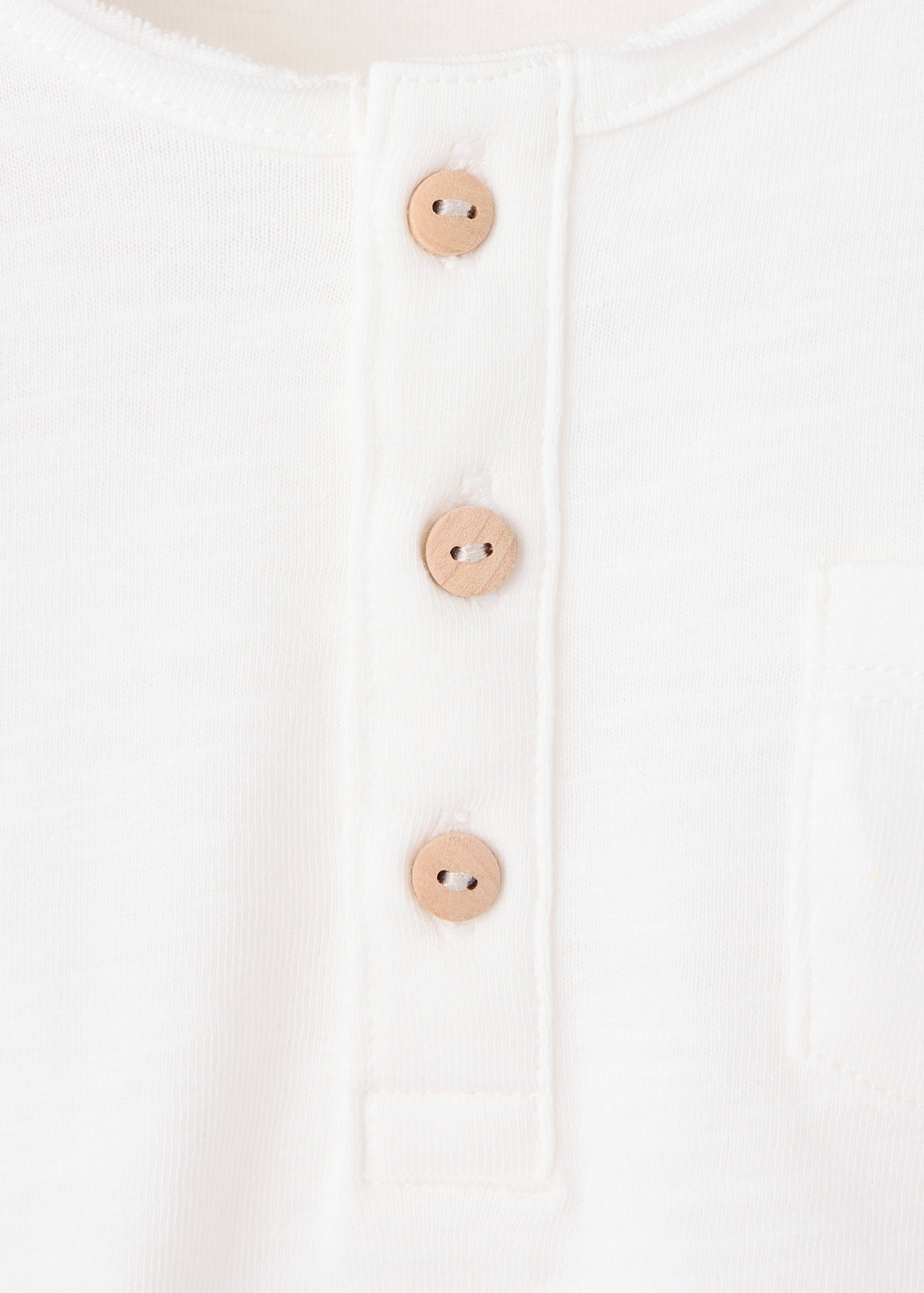 T-shirt coton boutons - Détail de l'article 8