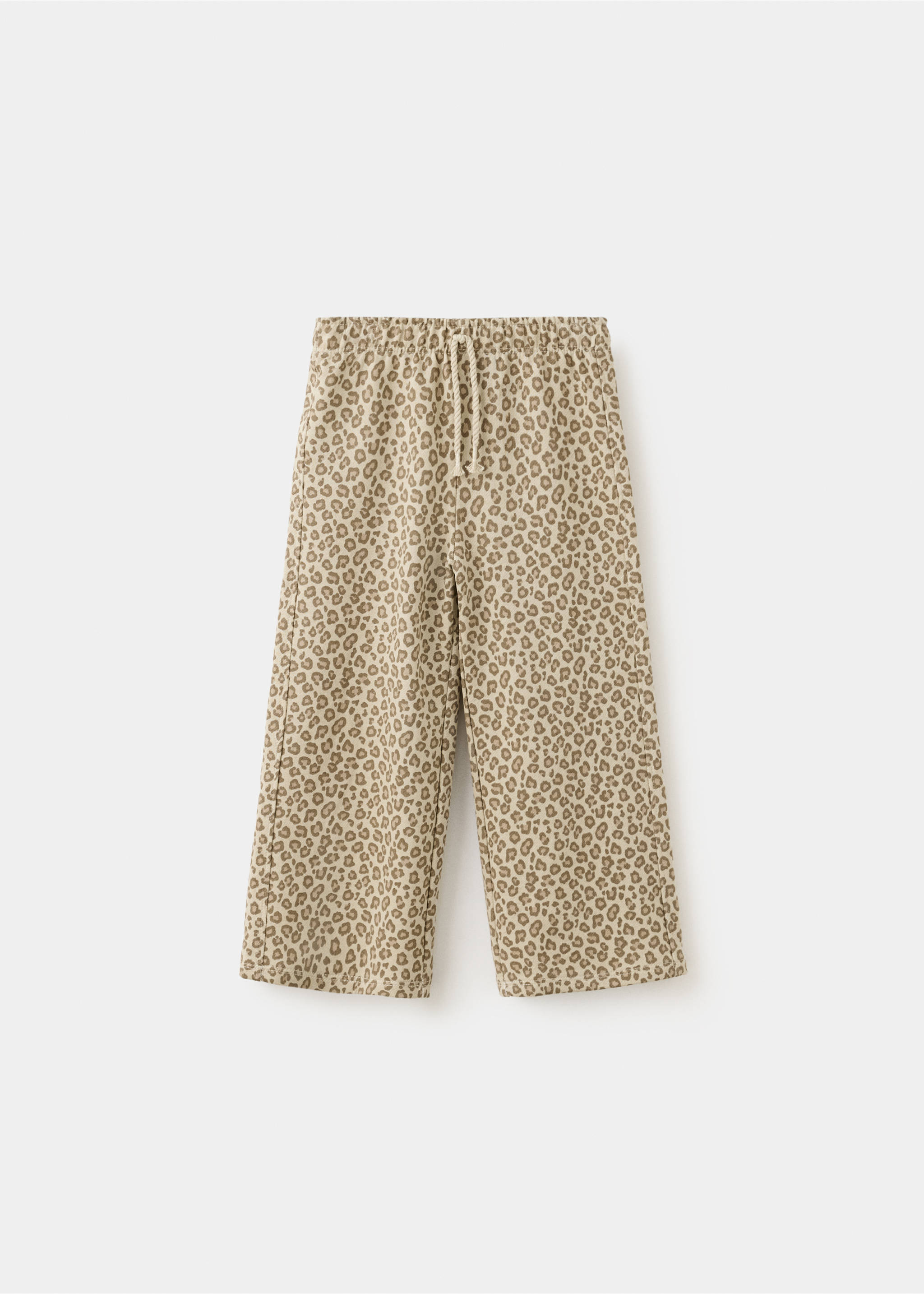 Animal print jogger trousers - Article without model, Brown. Ref: 37024432-00.