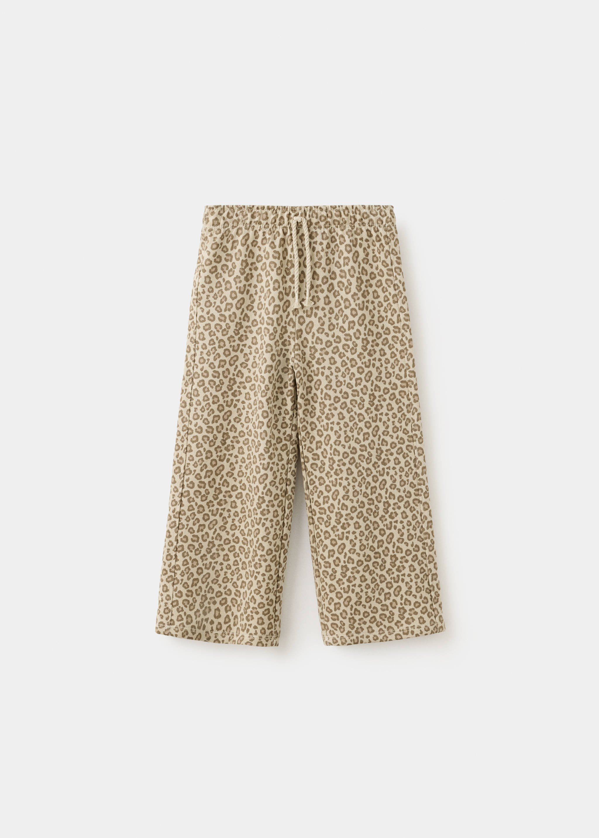 Animal print jogger trousers - Article without model