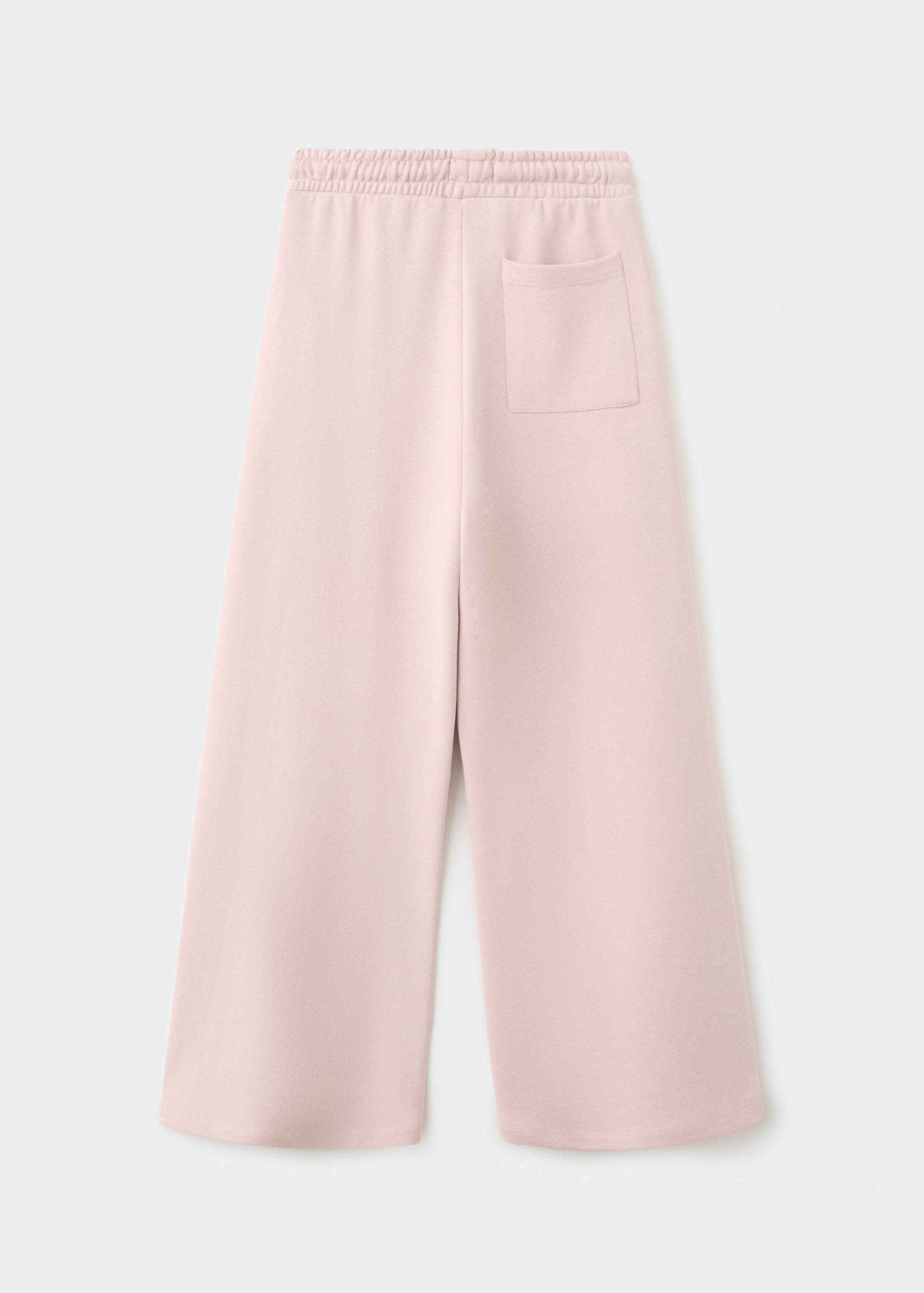 Wide leg jogger trousers - Reverse of the article