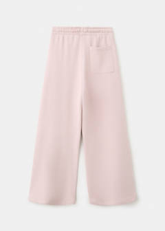 Wide leg jogger trousers — Pink 3