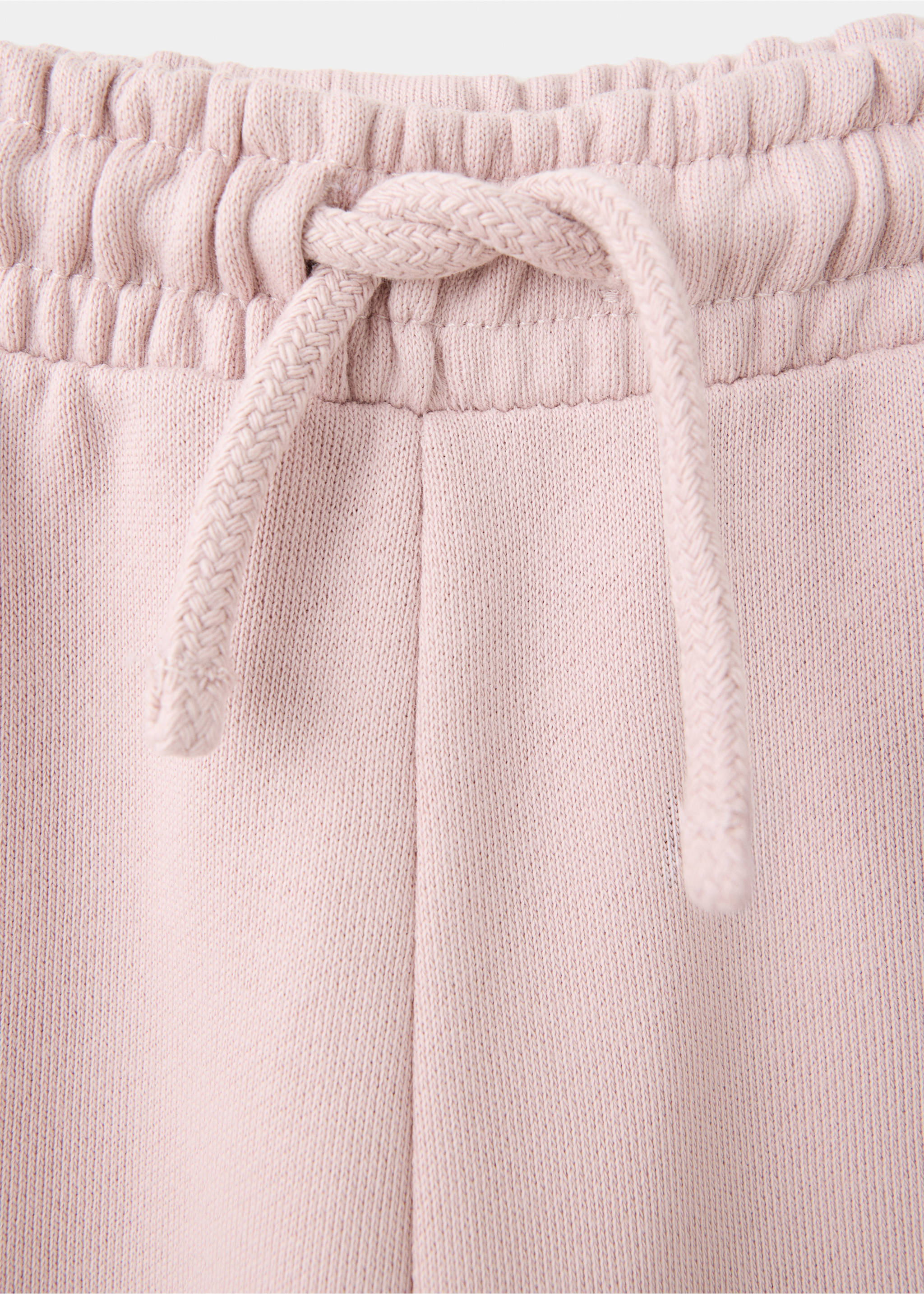 Wide leg jogger trousers - Details of the article 8, Pink. Ref: 37024433-00.
