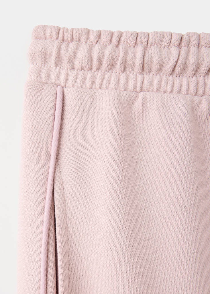 Wide leg jogger trousers — Pink