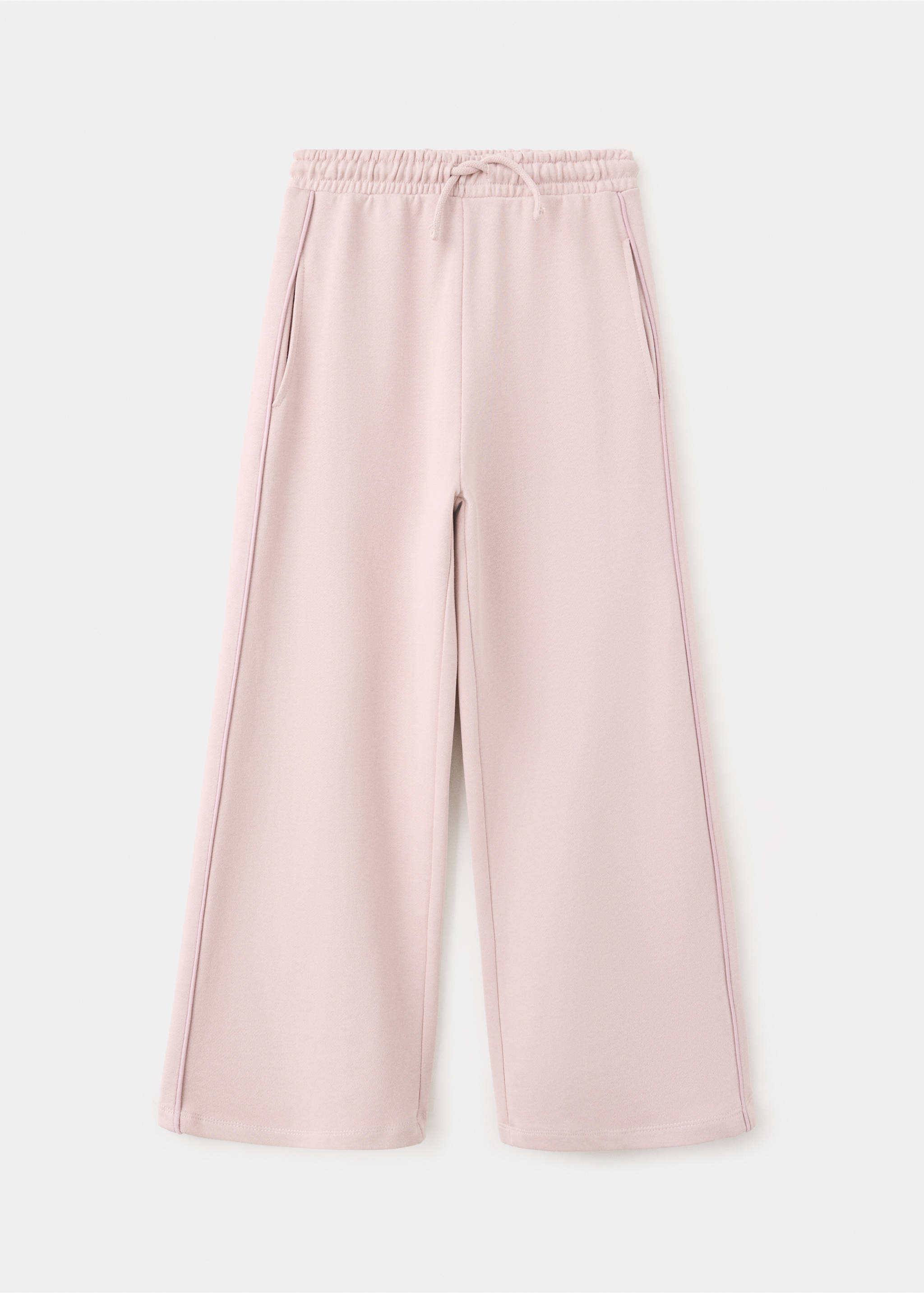 Wide leg jogger trousers - Article without model, Pink. Ref: 37024433-00.
