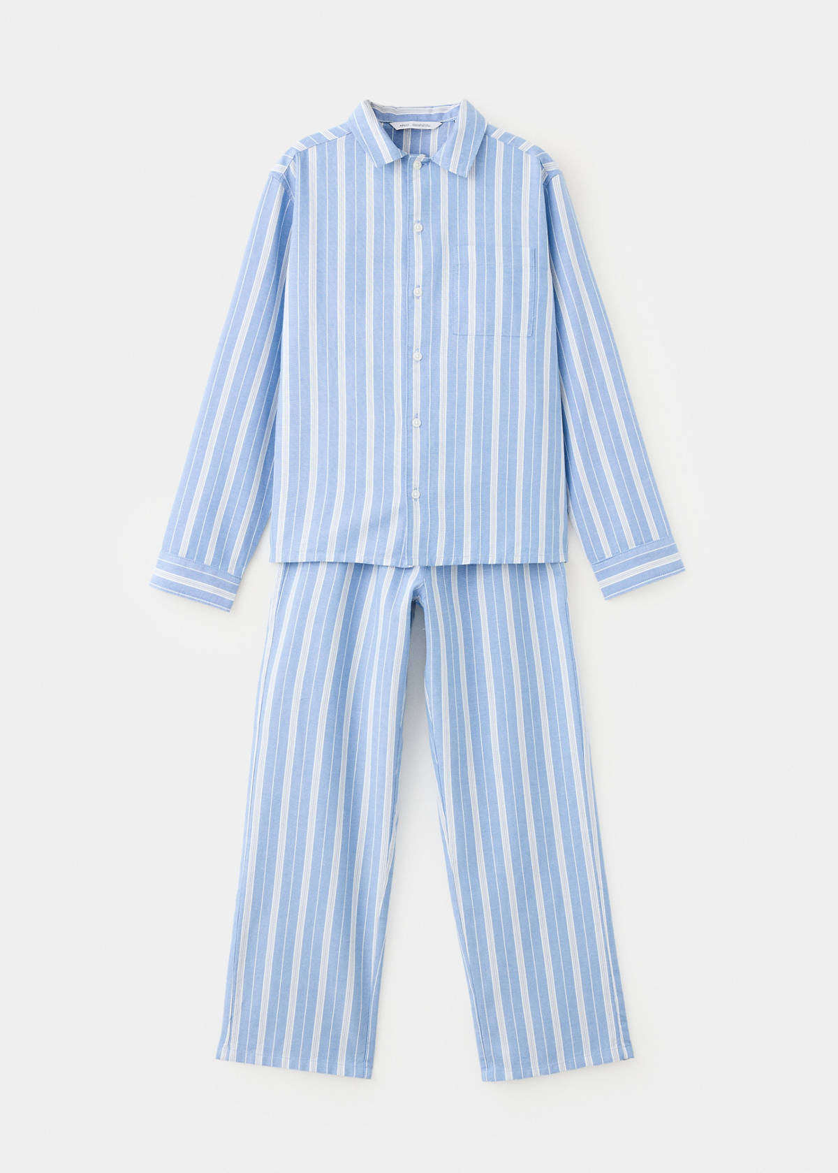 Striped pyjama set — Blue