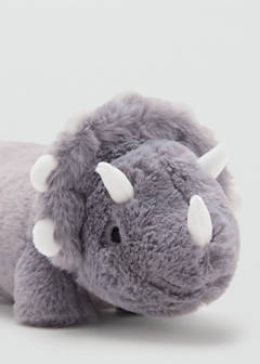Dinosaur hair pouch — Grey 3