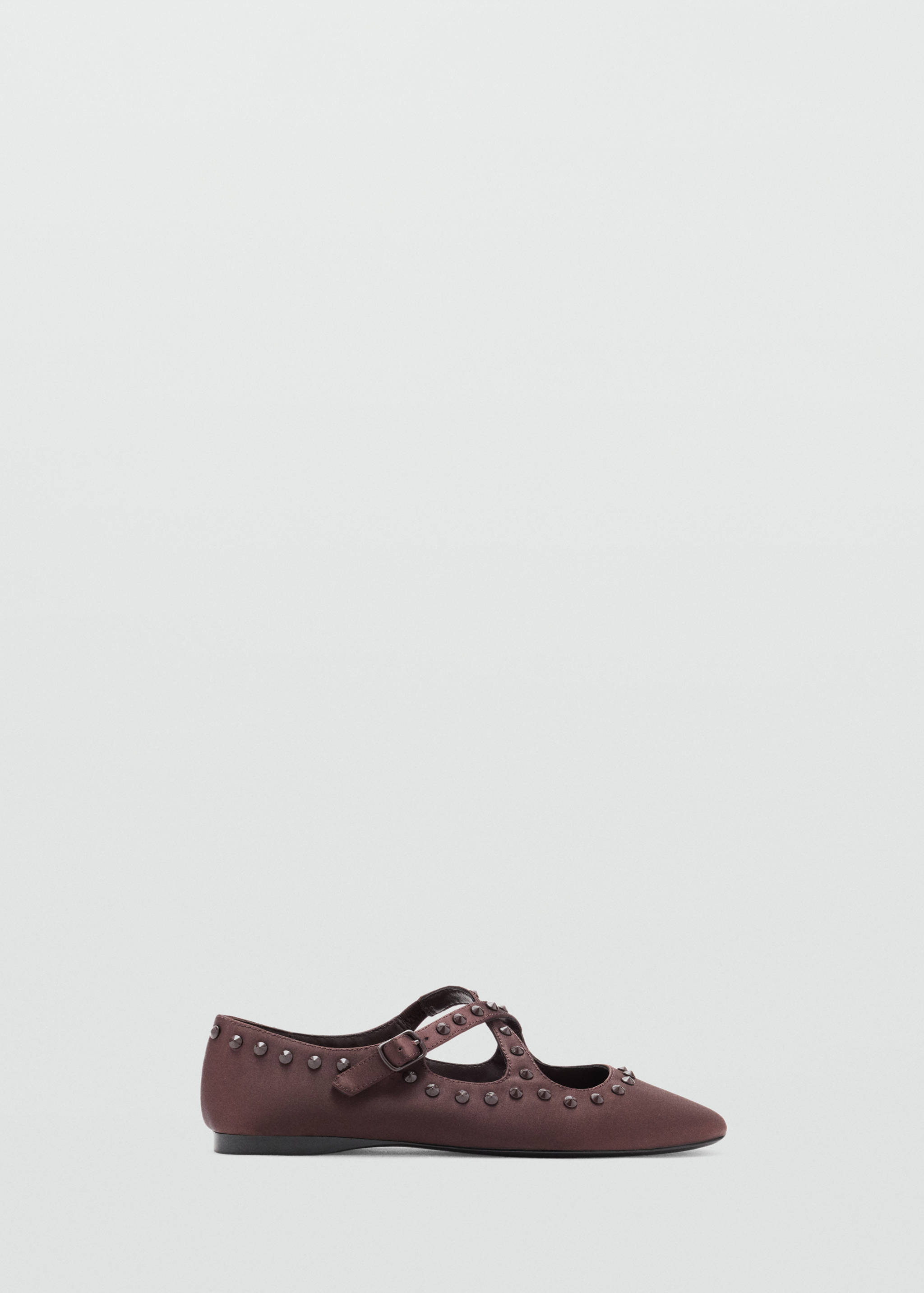 Satin studded ballerinas - Article without model