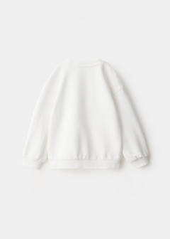 Cotton sweatshirt with print detail — Off White 3