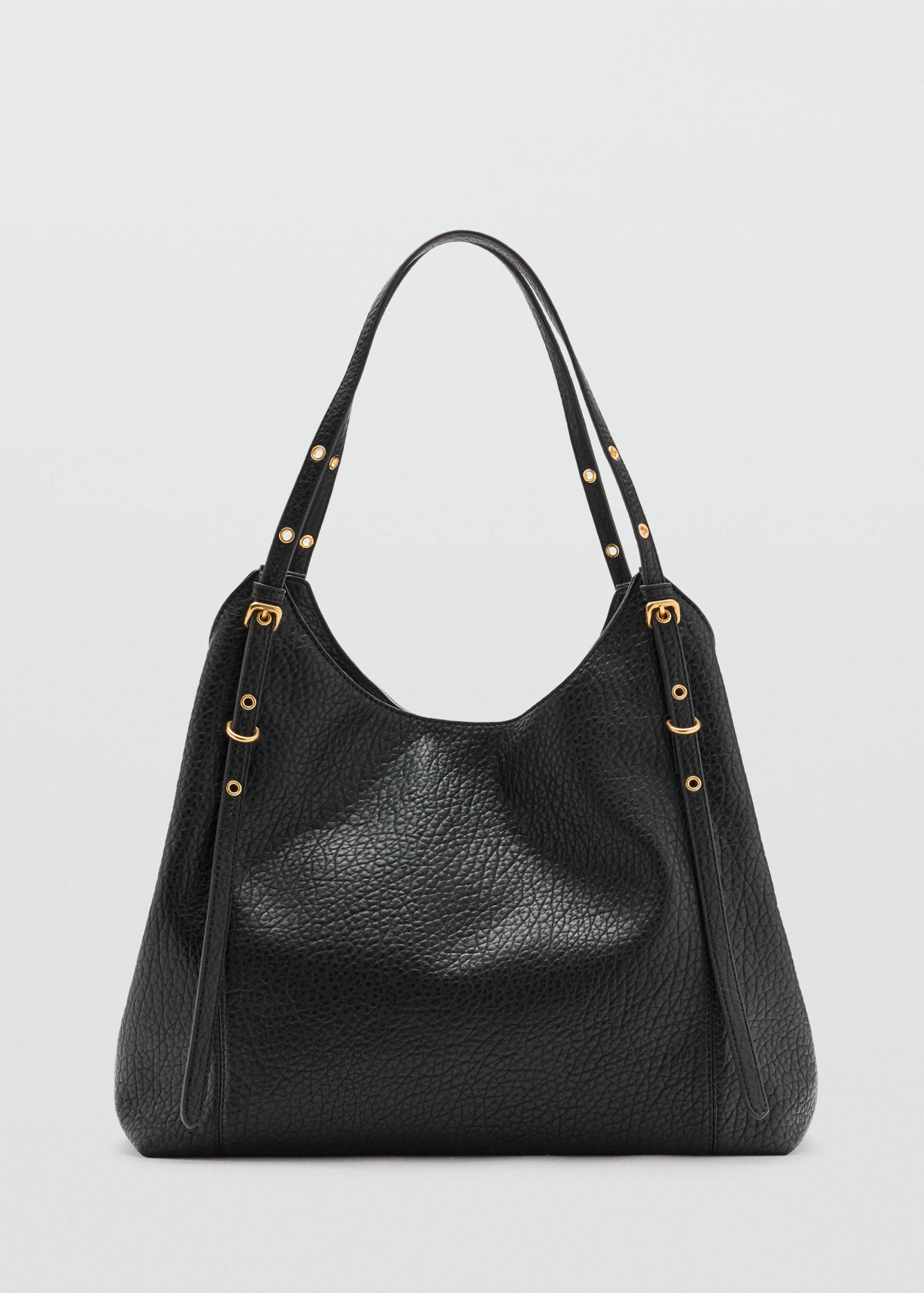 Bucket bag with buckles - Article without model