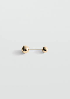 Metallic bead brooch — Gold 2
