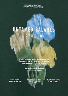 Printed sweatshirt 100% cotton — Billiard Green 8