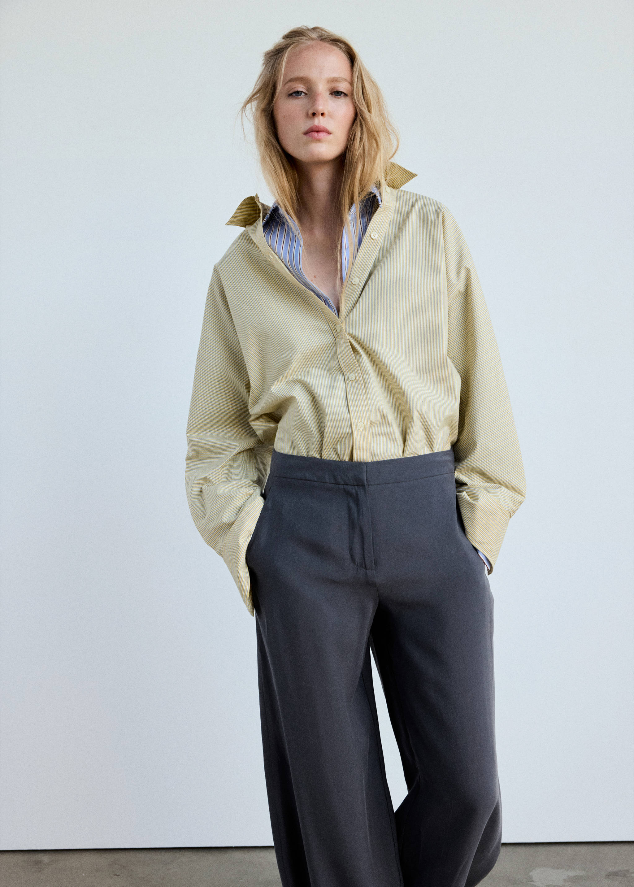 Modal balloon trousers - Details of the article 1