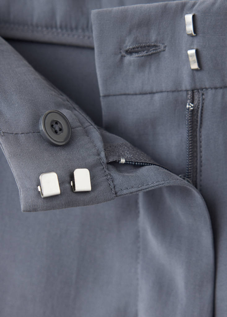 Modal balloon trousers — Charcoal