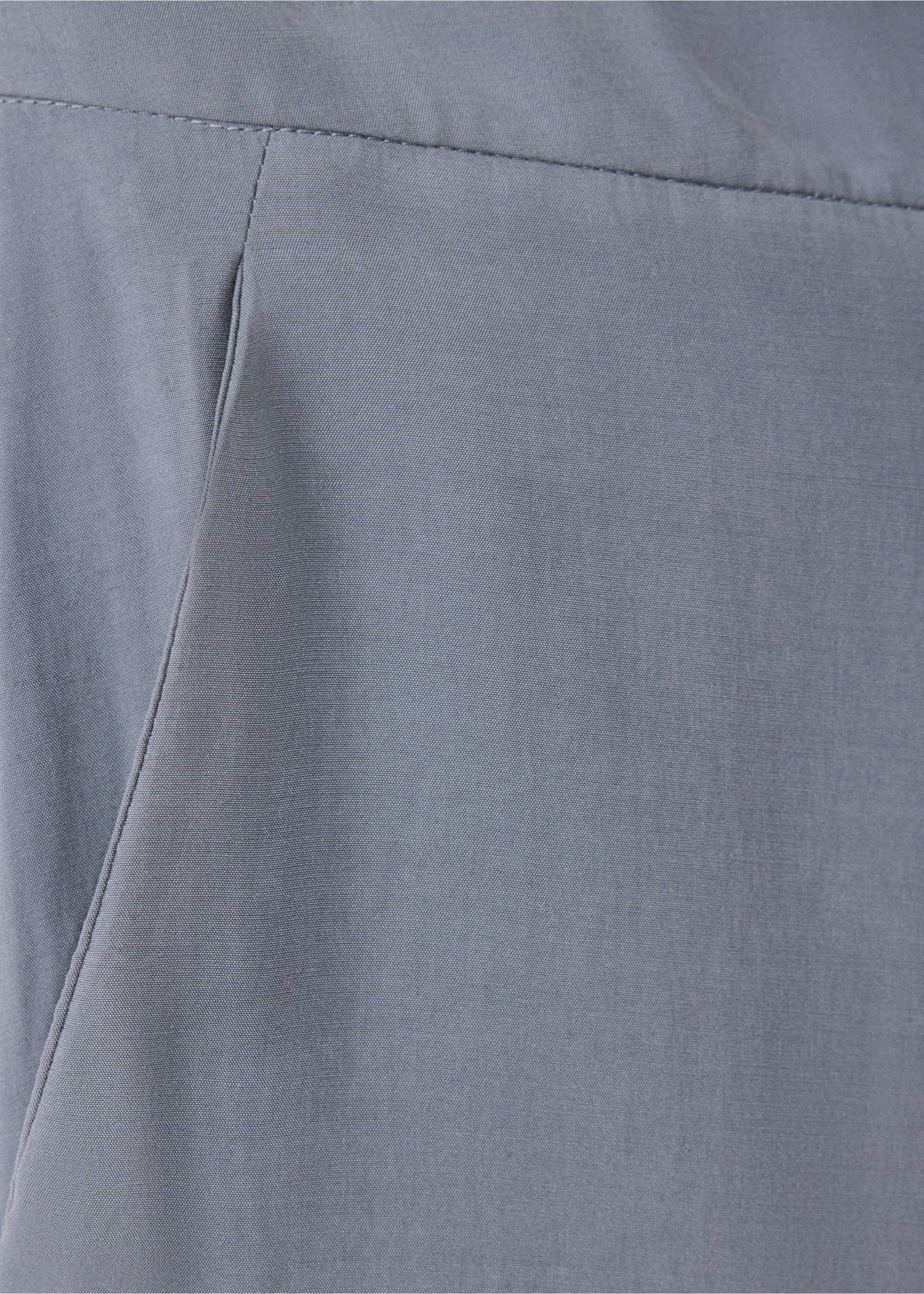 Modal balloon trousers - Details of the article 0, Charcoal. Ref: 37024475-00.